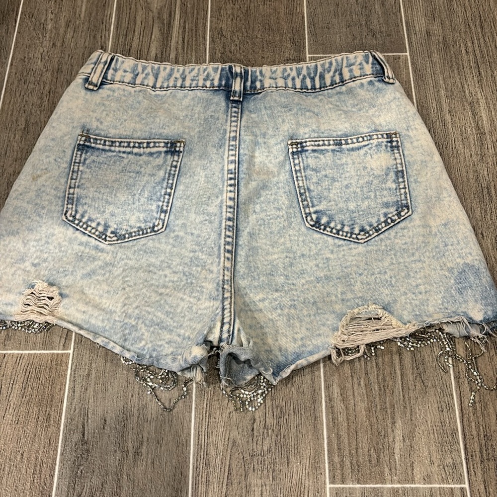 RINESTONE SHORTS - Picture 2 of 3